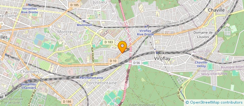 localisation de l'entreprise VIROFLAY EXOTIQUE  VIROFLAY