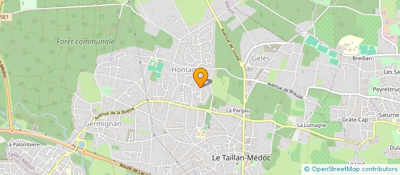 localisation de l'entreprise VIRRAG  LE TAILLAN-MEDOC