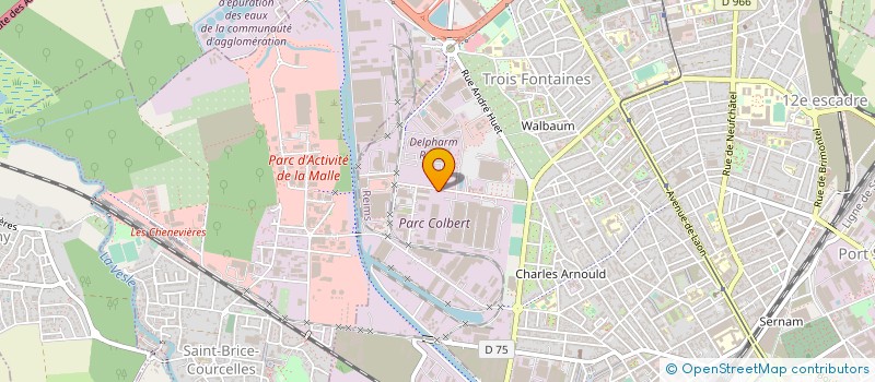 localisation de l'entreprise VIRREOS INGENIERIE à REIMS