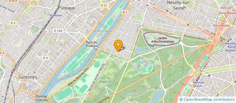 localisation de l'entreprise VIRSTATE à NEUILLY-SUR-SEINE