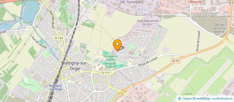 localisation de l'entreprise VIRTECH  LE PLESSIS-PATE