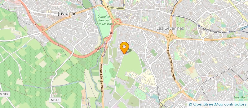 localisation de l'entreprise VIRTIN à MONTPELLIER