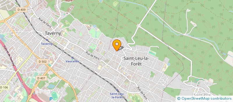 localisation de l'entreprise VIRTIWAY  SAINT-LEU-LA-FORET