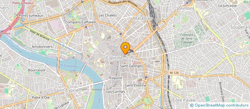 localisation de l'entreprise VIRTU E FORTUNA  TOULOUSE