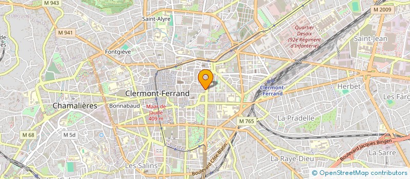 localisation de l'entreprise VIRTUA NETWORK à CLERMONT-FERRAND