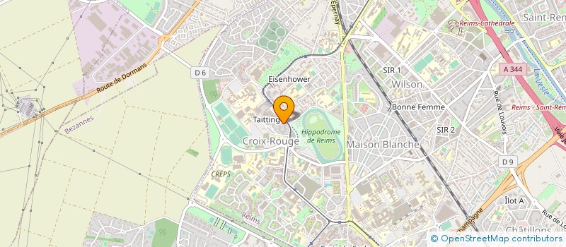 localisation de l'entreprise VIRTUA VISION  REIMS