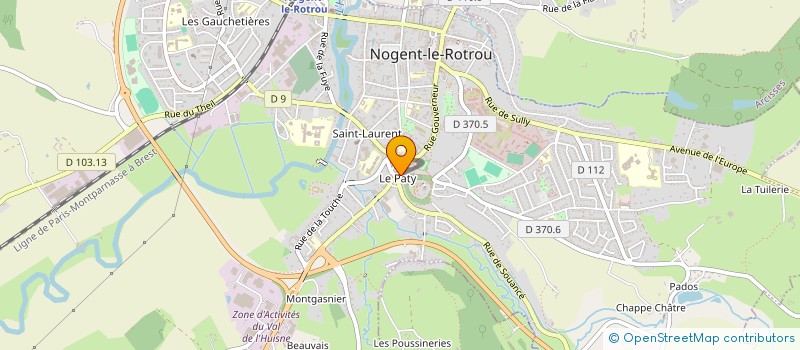 localisation de l'entreprise VIRTUAL 3D CONCEPT à NOGENT-LE-ROTROU
