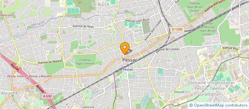 localisation de l'entreprise VIRTUAL  MERIGNAC