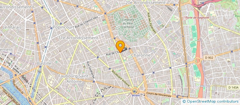 localisation de l'entreprise VIRTUAL BAGS  PARIS