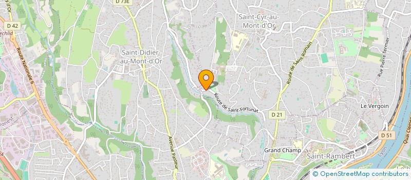 localisation de l'entreprise VIRTUAL BOUTIK  SAINT CYR AU MONT D OR