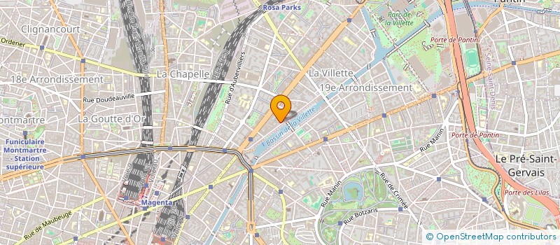 localisation de l'entreprise VIRTUAL CE  PARIS