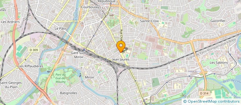 localisation de l'entreprise VIRTUAL CENTER à LE MANS