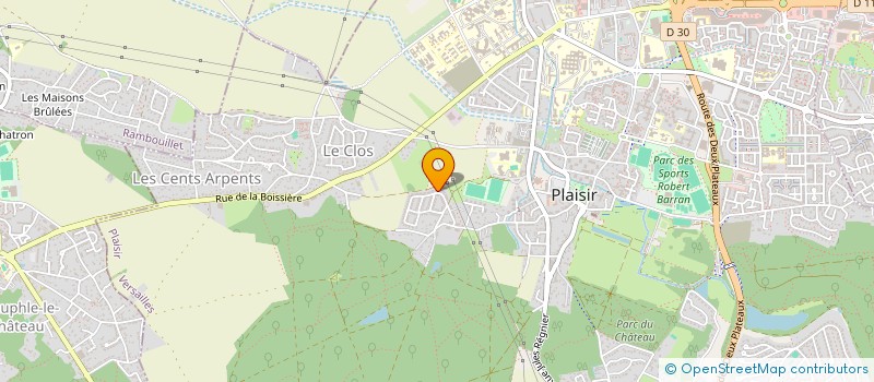 localisation de l'entreprise VIRTUAL CLASS à PLAISIR