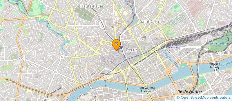 localisation de l'entreprise VIRTUAL EDEN à NANTES