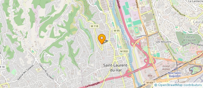 localisation de l'entreprise VIRTUAL IMMERSION  SAINT-LAURENT-DU-VAR