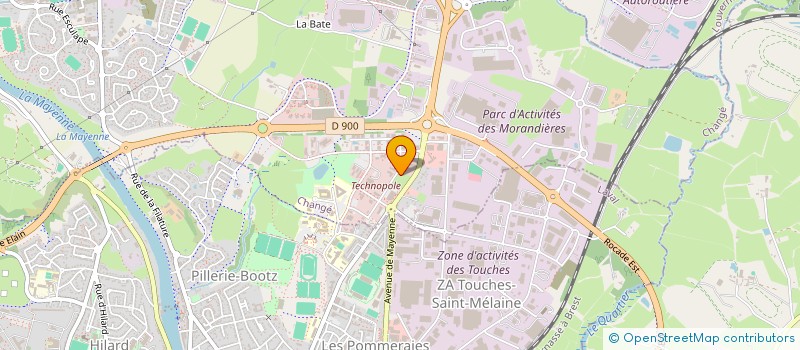localisation de l'entreprise VIRTUAL LAVAL à CHANGE