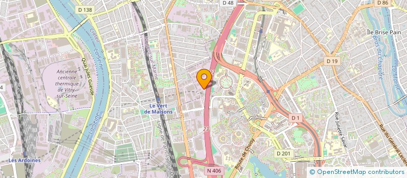 localisation de l'entreprise VIRTUAL MARKETING  CRETEIL