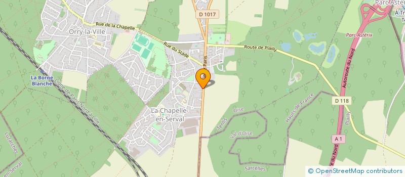 localisation de l'entreprise VIRTUAL NETWORK TELECOM  LA CHAPELLE-EN-SERVAL