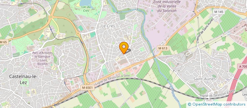 localisation de l'entreprise VIRTUAL PASS à LE CRES