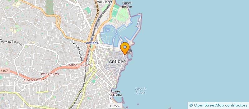 localisation de l'entreprise VIRTUAL RIVIERA à ANTIBES