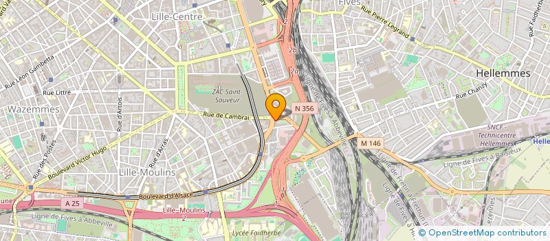 localisation de l'entreprise VIRTUAL SO GOOD à LILLE