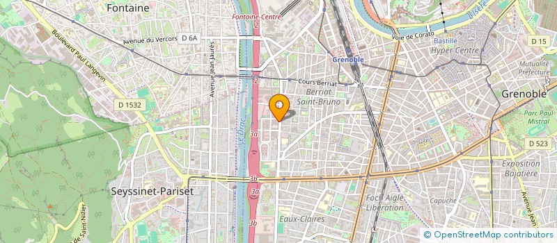 localisation de l'entreprise VIRTUALACTORS à GRENOBLE