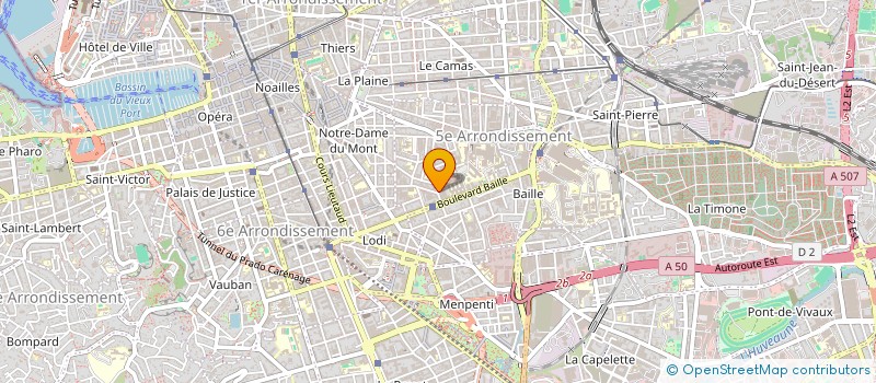 localisation de l'entreprise VIRTUALWARE à MARSEILLE