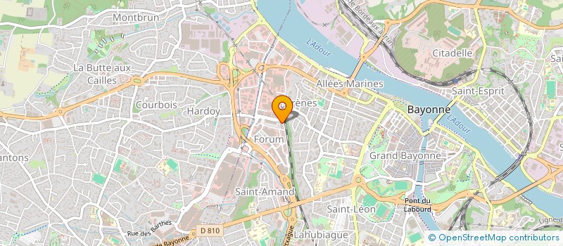 localisation de l'entreprise VIRTUEL DEVELOPPEMENT à BAYONNE