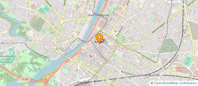 localisation de l'entreprise VIRTUEL991 à ANGERS
