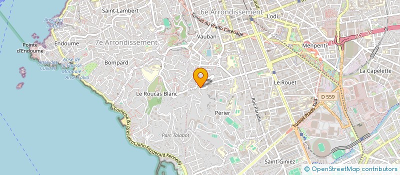 localisation de l'entreprise VIRTUELIZE à MARSEILLE