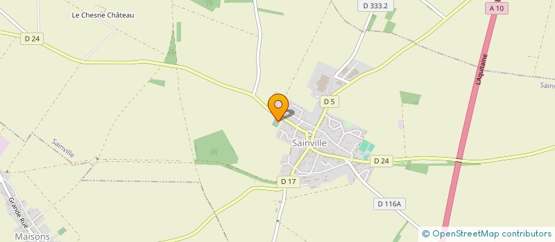 localisation de l'entreprise VIRTUHOST à LE GUE-DE-LONGROI