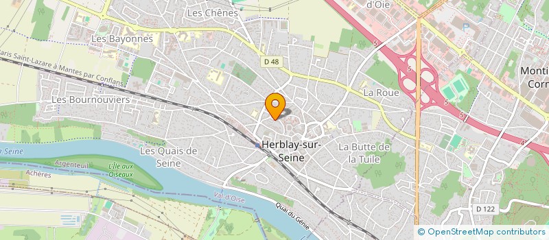 localisation de l'entreprise VIRTUOSE CONSULTING & SERVICES  HERBLAY-SUR-SEINE