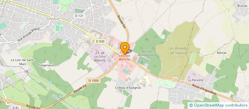 localisation de l'entreprise VIRTUOSE CUISINE à SOYAUX