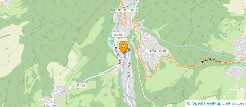 localisation de l'entreprise VIRTUS  HERIMONCOURT