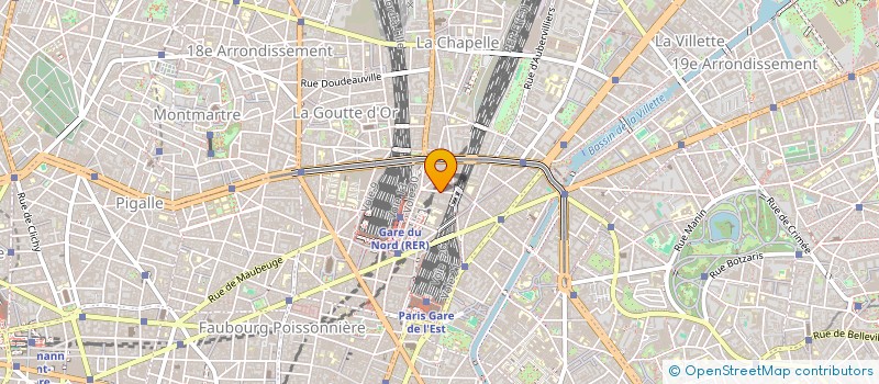 localisation de l'entreprise VIRTUS FLUENS CIE F.VAN DEN BOSCH  PARIS