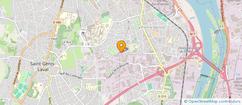 localisation de l'entreprise VIRUS COMMUNICATION  MONTAGNY