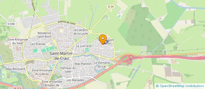 localisation de l'entreprise VIRUS FIGHT TEAM à SAINT MARTIN DE CRAU
