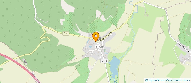 localisation de l'entreprise VIRVEE  BLIGNY