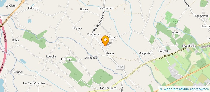 localisation de l'entreprise VIRY BOUHEY  ALBIAS