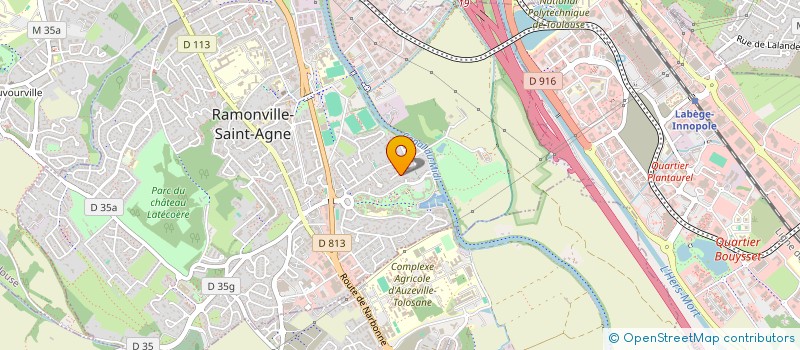 localisation de l'entreprise VIS A VIE  RAMONVILLE-SAINT-AGNE