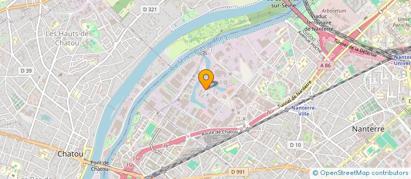 localisation de l'entreprise VIS A VIS à NANTERRE