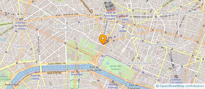 localisation de l'entreprise VIS A VIS à PARIS