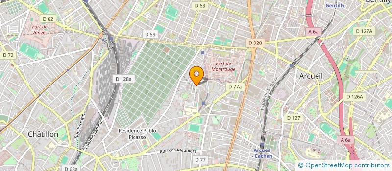 localisation de l'entreprise VIS AVEC NOUS à BAGNEUX