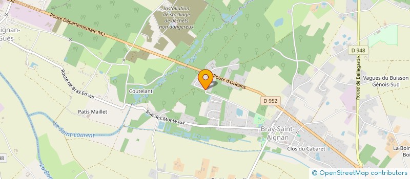 localisation de l'entreprise VIS ET BOUGE à BRAY-SAINT-AIGNAN