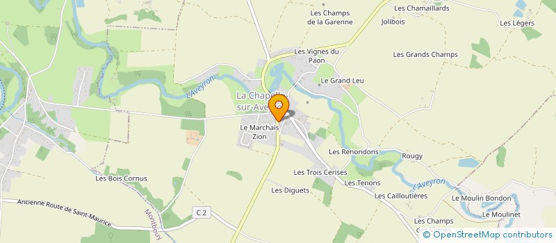 localisation de l'entreprise VIS ET DEVIENS à LA CHAPELLE-SUR-AVEYRON