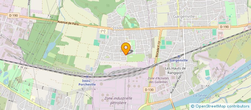 localisation de l'entreprise VIS LES SENS'CIEL  ISSOU