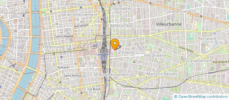 localisation de l'entreprise VIS MA VILLE  LYON