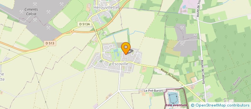 localisation de l'entreprise VIS MON WEST  ESCOVILLE