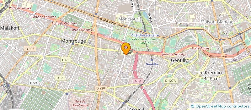 localisation de l'entreprise VIS TA MINE  GENTILLY