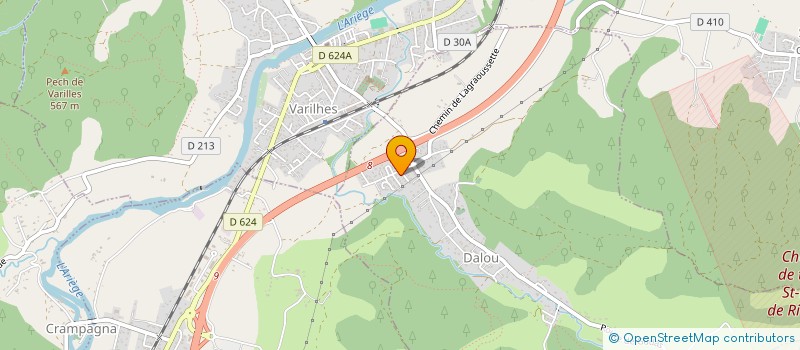 localisation de l'entreprise VIS TA VIE à DALOU